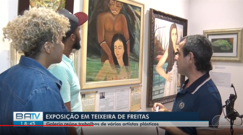 OBRAS DE ELIZEU MATIAS NA EXPOSIÇÃO DIVERSOS